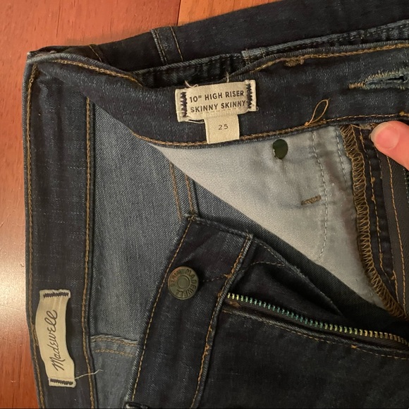 Madewell high rise jeans - Size 25 - Picture 5 of 6